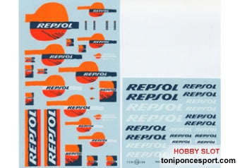 Calca REPSOL fluorecente.