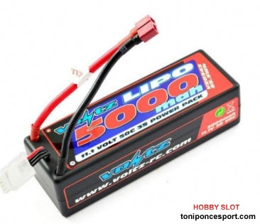 BATERIA LIPO 11,1V 5000MAH 50C HARDCASE