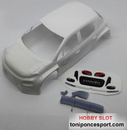 Carroceria Citroen C3 R5 Lexan Blanca Kit