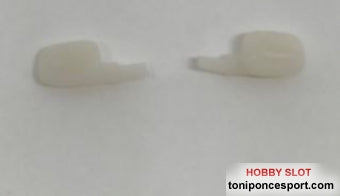 Espejos Universales C 1/32 en resina 3D x2 (puede variar el color)