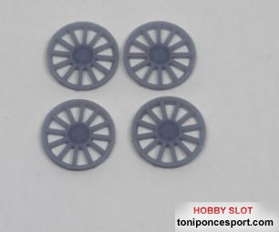 Tapacubo Universal 1/32 Llanta 15,8 / 15,9 Medida 12,80mm. 12 radios