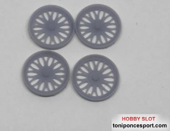 Tapacubo Universal para 1/32 Llanta 15,8 / 15,9 Medida 12,80mm.