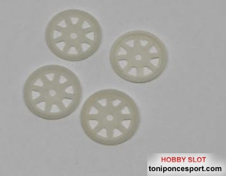 Tapacubo Universal 1/32 Llanta 15,8 / 15,9 Medida 12,80mm. 8 radios