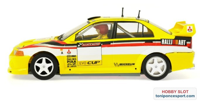 Mitsubishi Evo VI cup version amarillo R-Version AW