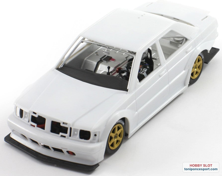 Kit de carreras blanco Mercedes 190E DTM.