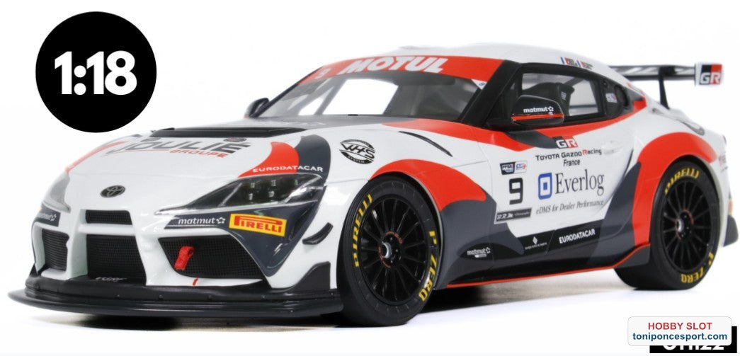 Toyota Supra GT4 White E.CHELI/E.JOULIÉ FFSA GT4 Championship 2023
