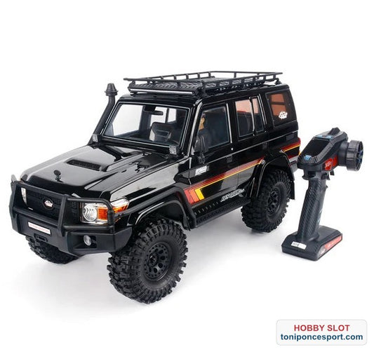 CRAWLER RESCUER 1/10 4X4 WATERPROOF NEGRO RTR