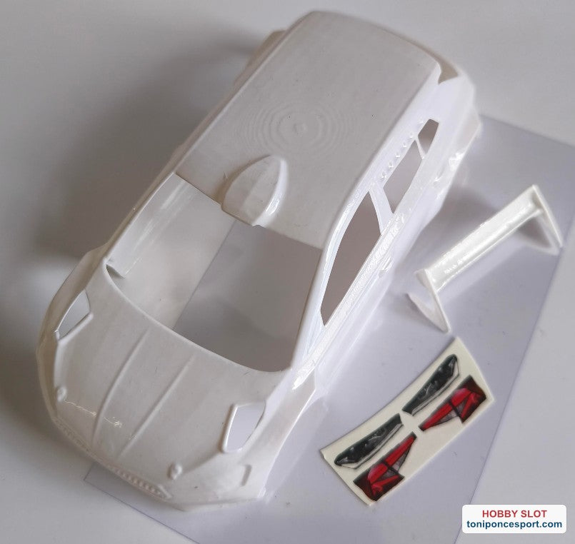 Carroceria SKODA FABIA RS RALLY 2 LEXAN BLANCA KIT.