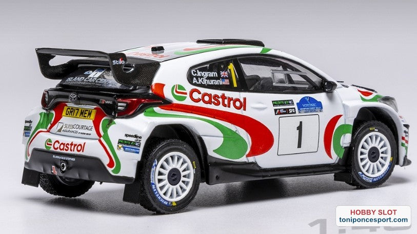 Toyota GR Yaris Rally2 #1 C. Ingram / A. Kiurani Voyonic Grampian Forest Rally 2024.