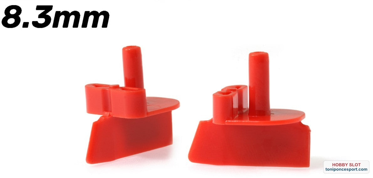 Guía SC-Universal Home Racing con Tornillo, Pala de 8,3mm de profundidad y Vástago de ø3,4mm.