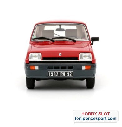 Renault 5 GTL (5 doors) Rouge 705 1984