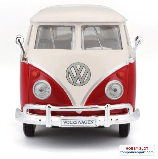 VOLKSWAGEN VAN " SAMBA"-ROJO