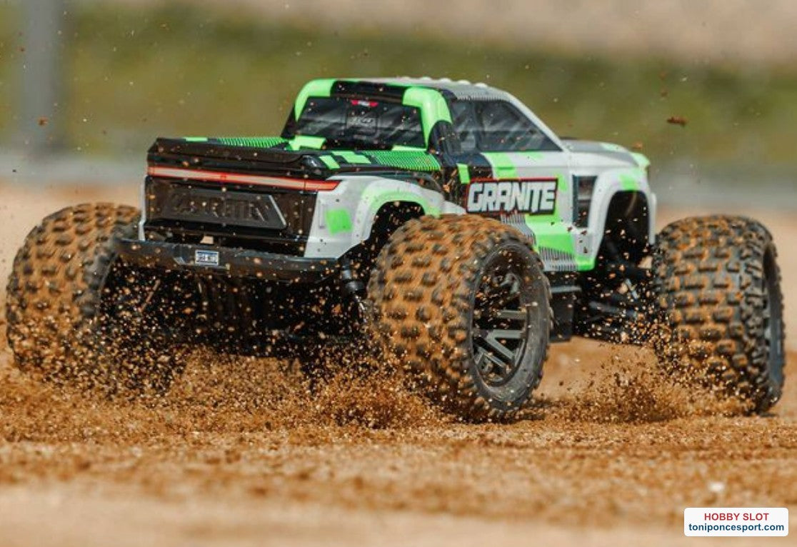 Monster Truck GRANITE MEGA 665 4X4 RTR Brushed Green.