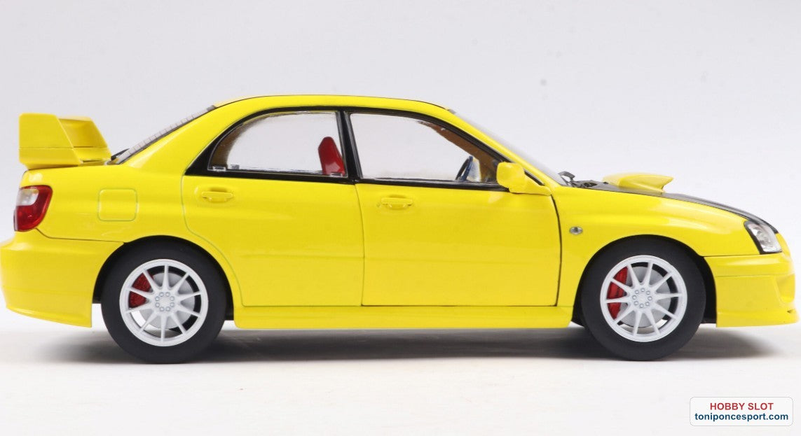 Subaru Impreza WRX STI 2023 Yellow.