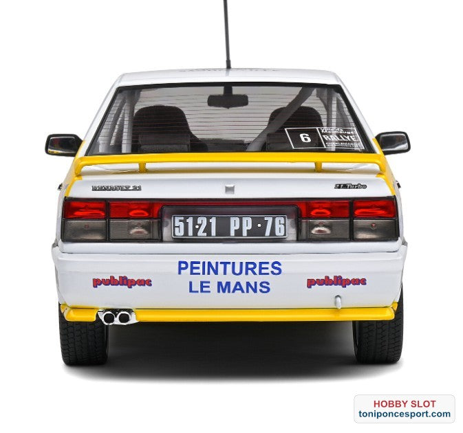 RENAULT R21 TURBO GR.A RALLY CARLOMAGNO 1991 #15 M.RATS / M.MENARD