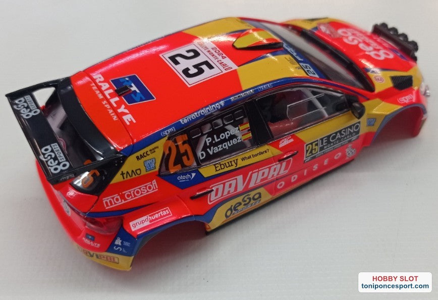 Carrocería Skoda Fabia WRC2 - Pepe López