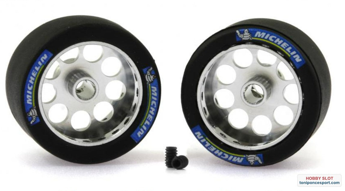 Llanta Aluminio 15,5x8,5mm. Ultra-Lightweight V.2 para Ejes 2,38mm.
