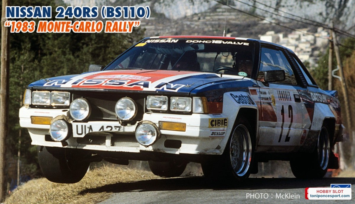 Nissan 240RS BS110 Rally Montecarlo 1983