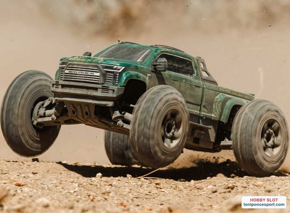 Monster Truck BIG ROCK 223S DSC 4X4 RTR Brushless Green.