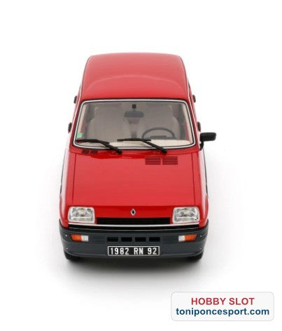 Renault 5 GTL (5 doors) Rouge 705 1984