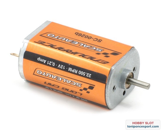 Motor Endurance SC-26B 22.500 rpm 340 gr/cm MPM -4 gr. 0,20 Amp.