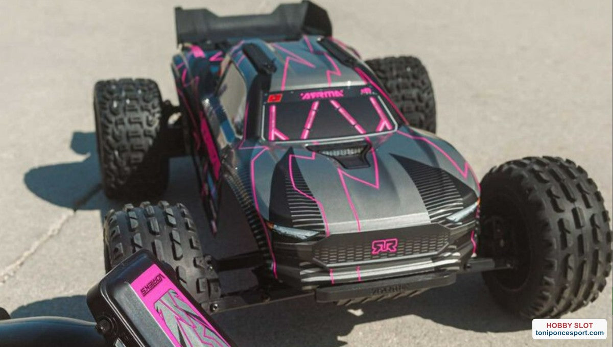 Monster VORTEKS 223S DSC 2WD RTR Brushless Stadium Truck Pink.