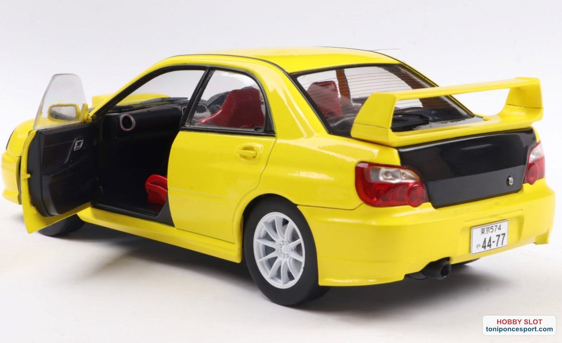 Subaru Impreza WRX STI 2023 Yellow.