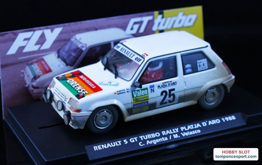 Renault 5 GT Turbo Rally Platja D Aro 1988 C. Argenta / M. Velasco Efecto Barro