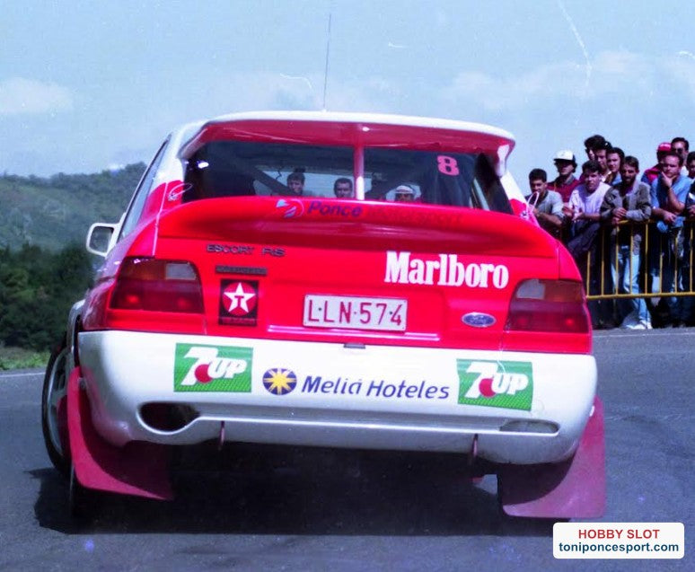 Ford Escort RS Cosworth Rally El Corte Inglés 94 Ponce - León. (FAROS)