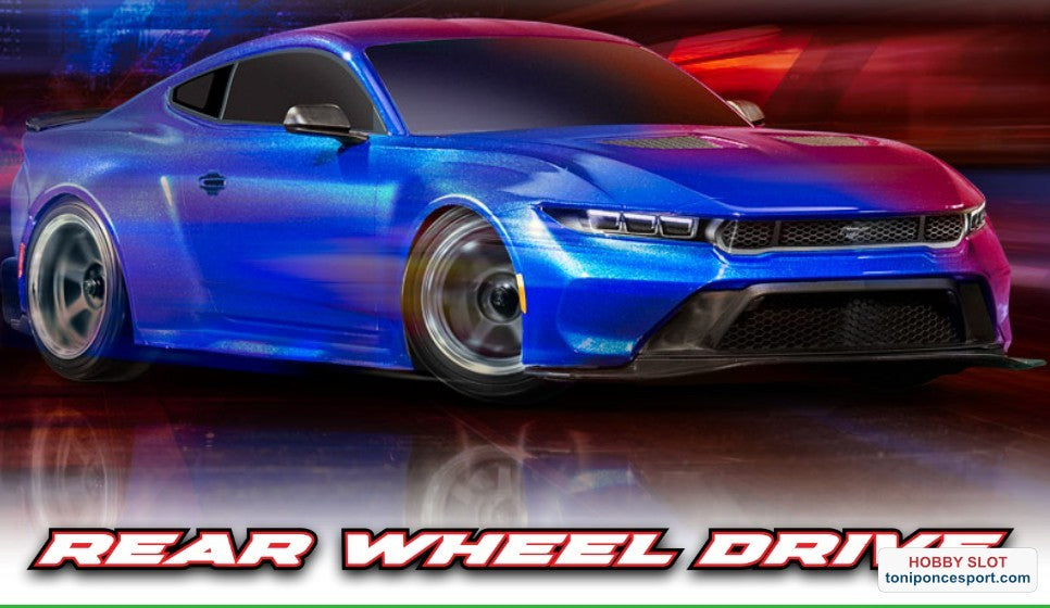 Ford Mustang Drift 1/10 Blue.