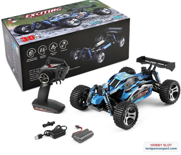 BUGGY SPORT 4WD 2.4GHZ RTR 30km/h.