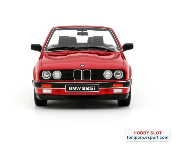 BMW 325i Convertible Rojo Brillante 308 1986