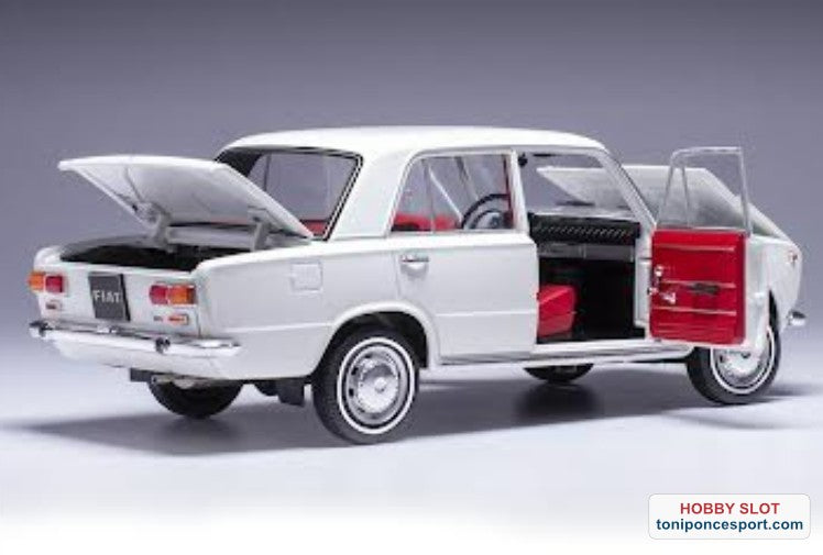 Fiat 124, weiss, 1970