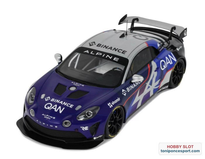 ALPINE A110 GT4 EVO BLUE ALPINE ESPORTS SERIES 2024