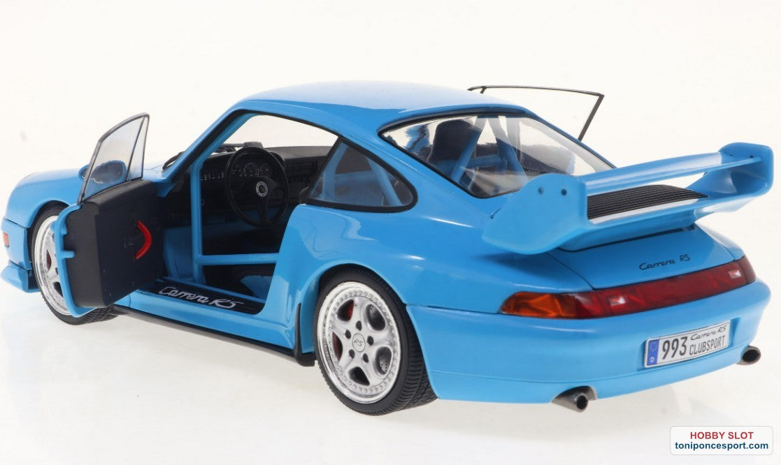 Porsche 911 (993) Clubsport – Riviera Blue – 1997