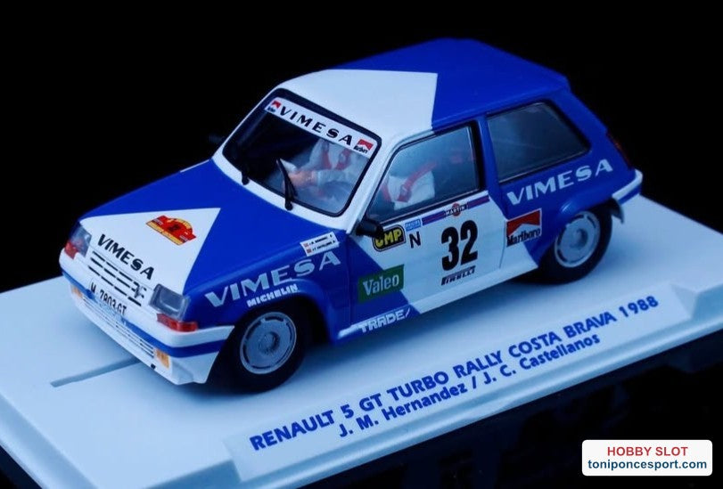 Renault 5 GT Turbo Rally Costa Brava 1988