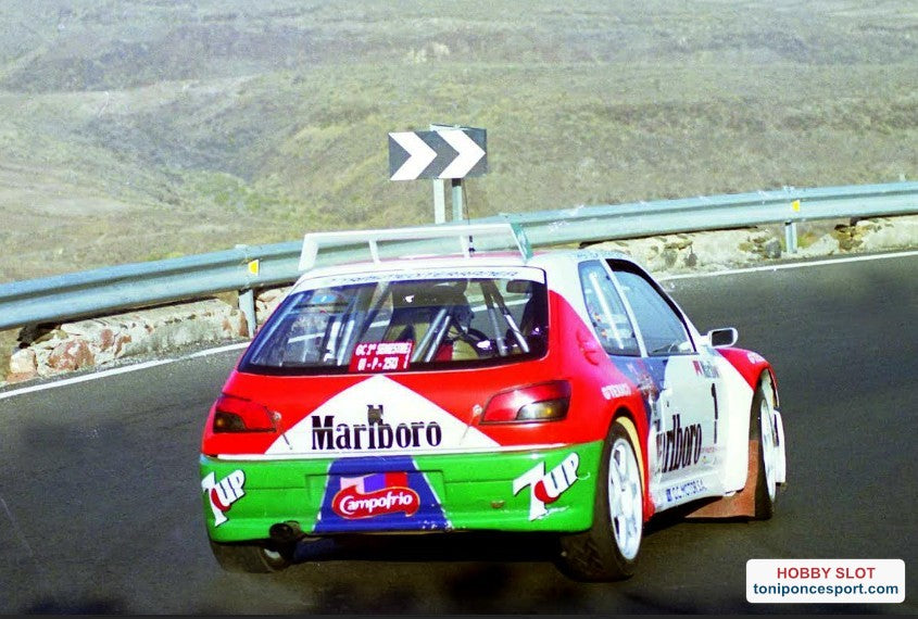 Peugeot 306 Maxi Kit Car Rallye Maspalomas 1998 Ponce / León.