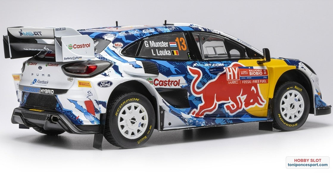 Ford Puma Rally1, Rally WM, Rally Chile, 2024, G.Munster #13