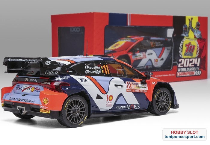 HYUNDAI I20 N RALLY1 2024 #11 T.Neuville M.Wydaeghe 4 Rally Japan (Winner WRC1
