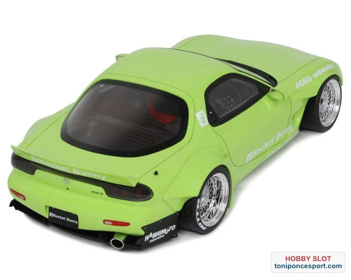 ROCKET BUNNY AERO (V1) MAZDA RX7 (FD3S) PEARL GREEN 2015