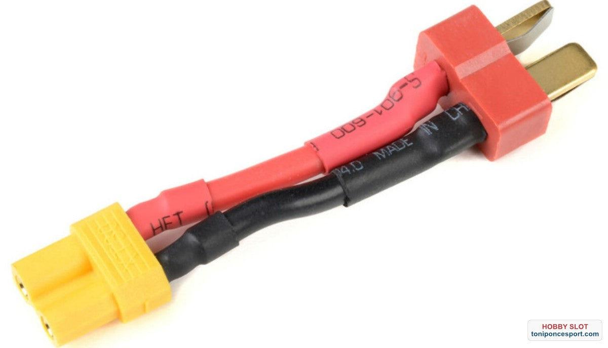 Conector Power Adapter Lead - Deans Socket XT-30 Socket - 14AWG