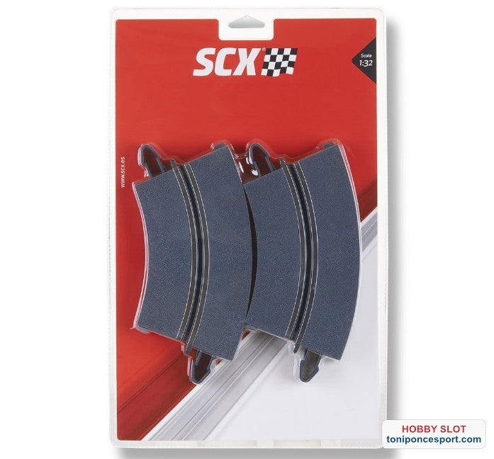 Pista Curva 1 Carril Exterior de la Interior (x4)