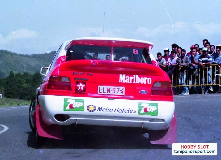 Ford Escort RS Cosworth Rally El Corte Inglés 94 Ponce - León. (FAROS)