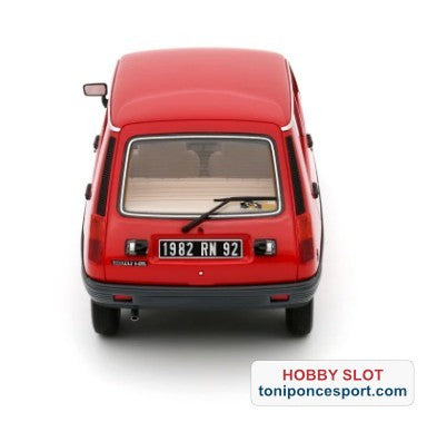 Renault 5 GTL (5 doors) Rouge 705 1984