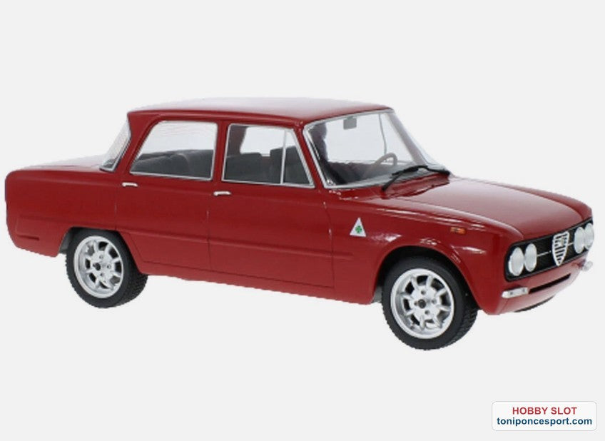 Alfa Romeo Giulia Nuova Super 1600 Rojo 1974