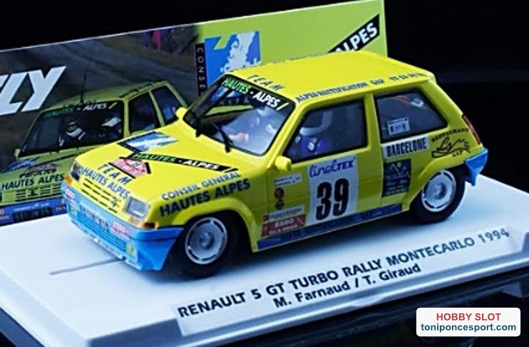 RENAULT 5 GT TURBO RALLYE MONTECARLO 1994