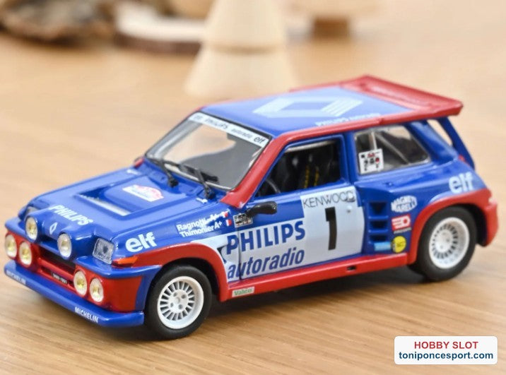 Renault 5 Maxi Turbo #1 Rally Tour de Francia 1985.