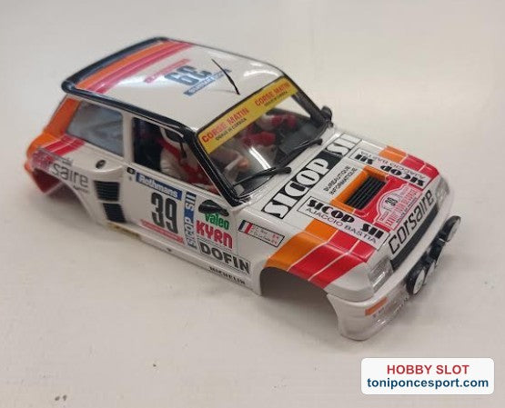 Carroceria Renault 5 Turbo Nº39 Rally Tour De Corse 1984 "J. C. Torre - P. De La Foata