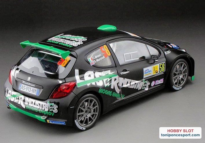 Peugeot 207 S2000, No.58, Monza Rally show, C.Breen/S.Marshall, 2013