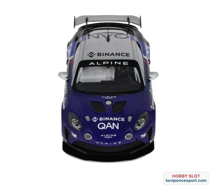ALPINE A110 GT4 EVO BLUE ALPINE ESPORTS SERIES 2024